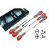 Jeu de Tournevis 6 pcs 80-150 mm - Magnétiques, Acier CV - Précision et Efficacité - Beast