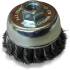 Brosse Couvette Acier 65 mm - Pivot 6 mm - Résistante et Efficace - Chantier et atelier - Beast