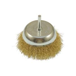 Brosse Couvette Acier 100 mm - Pivot 6 mm - Résistante et Efficace - Usage Professionnel - Beast