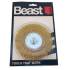 Brosse Couvette Acier 125 mm - Pivot 6 mm - Résistante et Durable - Beast - Beast