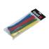 Colliers de Serrage 200x2.5 mm - Mix de 4 Couleurs - Pratiques et Polyvalents - Usage intensif - Beast