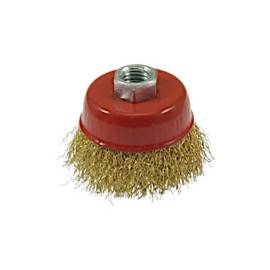 Brosse Rotative M14 65 mm - Acier - Norme Straight Cup - Idéale pour Finitions Précises - Efficace et robuste - Beast