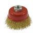 Brosse Rotative M14 65 mm - Acier, Norme Straight Cup - Idéale pour Finitions Précises - Beast - Beast