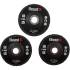 Disques Abrasifs P100 125/22 mm - 3 Pièces - Performance Élevée - Idéal pour Ponçage - Beast