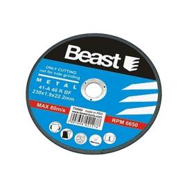Disque de Coupe 230 x 1.9 x 22.2 mm - Métal Q++ - Précision et Performance - Beast