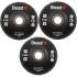 Disques Abrasifs P100 125/22 mm - 3 Pièces - Performance Élevée - Idéal pour Ponçage - Beast