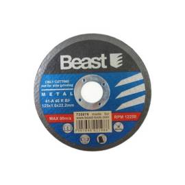 Disque de Coupe 125 x 1.6 x 22.2 mm - Métal Q - Précision et efficacité - Beast