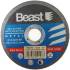 Disque de Coupe 125 x 1.6 x 22.2 mm - Métal Q++ - Précision et Efficacité - Beast
