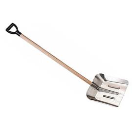 Pelle en Aluminium Petite 265x290x1300 mm - Poignée en Bois - Légère et Durable - Usage intensif - Beast