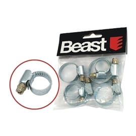 Colliers de Serrage en Acier 2x(10-16, 16-25, 20-32 mm) - Acier, Résistants et Durables - Beast - Beast