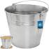 Pot d'Acier Galvanisé 15L - Dual Bottom - Résistant et Durable - Beast - Beast