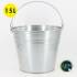 Pot d'Acier Galvanisé 15L - Dual Bottom - Robuste et durable - Qualité premium - Beast