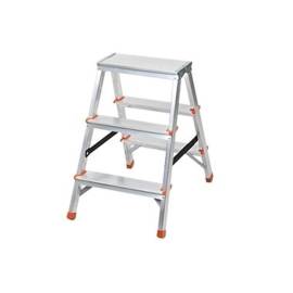 Échelle à Double Face 3 Steps 125kg - Résistante et Pratique - Idéale pour Accès en - Hauteur - Qualité supérieure - Beast