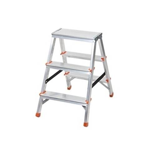Échelle à Double Face 3 Steps 125kg - Résistante et Pratique - Idéale pour Accès en Hauteur - Beast