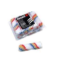 Rouleaux de Peinture 10 Pcs 100 mm - Acrylique - Idéaux pour Finitions - Haute performance - Acier haute qualité - Beast