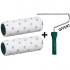 Rouleaux de Peinture 10 Pcs 100 mm - Acrylique - Idéaux pour Finitions - Haute performance - Acier haute qualité - Beast