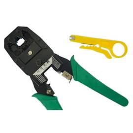 Pince à Sertir RJ45/RJ12/RJ11 - Outil Multifonctionnel - Précision et Fiabilité - Beast