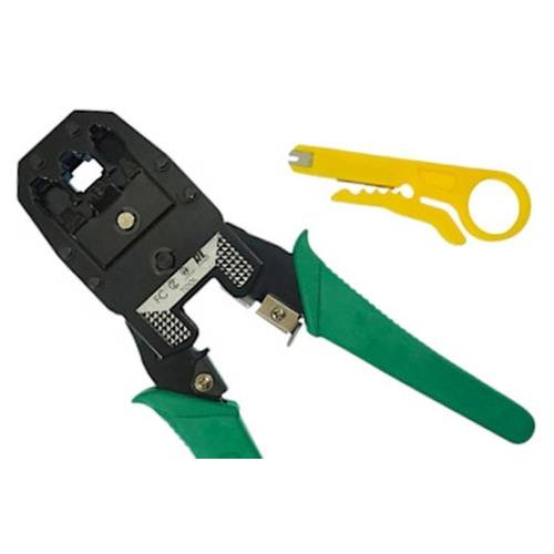 Pince à Sertir RJ45/RJ12/RJ11 - Outil Multifonctionnel - Précision et Fiabilité - Beast