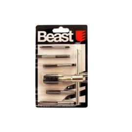 Tarauds M6-M12 - HCS Metric - 6 Pcs - Précision et durabilité - Beast