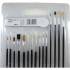 Assortiment de Pinceaux Mix 15 pcs - Idéal pour Peinture et Décoration - Précision et Polyvalence - Beast