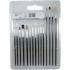 Assortiment de Pinceaux Mix 15 pcs - Idéal pour Peinture et Décoration - Précision et Polyvalence - Beast