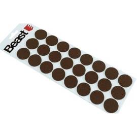 Jeu de Patins Feutre 24 pcs - 28x3 mm - Protection et Glisse Silencieuse - Beast - Beast