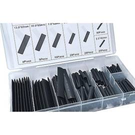 Gaines Thermorétractables 127x - Noir - Protection et Isolation - Robuste et durable - Usage Professionnel - Beast