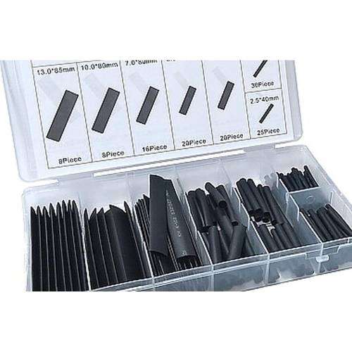 Gaines Thermorétractables 127x - Noir - Protection et Isolation - Robuste et durable - Usage Professionnel - Beast