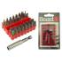 Jeu d'Embouts 33 Bits - CR-V, Magnétiques, Assortiment Complet - Outils Pratiques et Polyvalents - Beast
