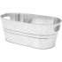 Baignoire d'Acier Galvanisé 75L Ovale - 75L, Dimensions Non Spécifiées - Résistante et Durable - Beast - Beast