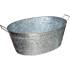 Baignoire d'Acier Galvanisé 100L Ovale - 100L - Acier Galvanisé, Résistante et Durable - Idéale pour Jardin et Bains - Beast