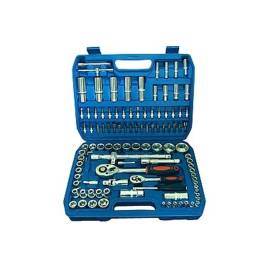 Clés à Douille 108 - 1/2'' et 1/4'' - Acier au Chrome Vanadium - Outils Pratiques et Durables - Beast