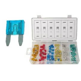 Fusibles de Voiture 120x - Mix Mini Size - 5-30A - Sécurisés et Fiables - Qualité supérieure - Beast
