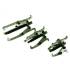 Extracteurs d'Engrenages 75, 100, 150 mm - 3 Jambes, Lot de 3 - Outil Pratique pour Démontage - Beast - Beast