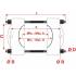 Ensemble d'Extracteur de Roulement 14x30-50mm - 50-75mm - Outil Pratique pour Mécaniciens - Qualité Professionnelle - Beast