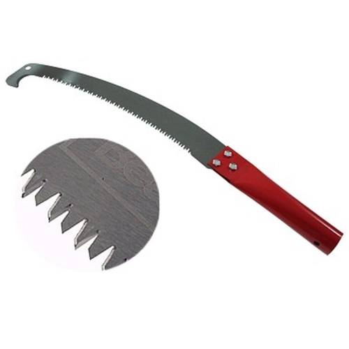 Scie de Jardin 370 mm - Acier 65 Mn - Idéale pour Tailler et Élaguer - Beast