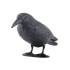 Corbeau Épouvantail 38 cm - Plastic - Décoration de Jardin - Effet Disuasif - Beast