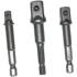 Adaptateur Set 1/2" 3/8" 1/4" Hex Shank 3x - Outils de Précision - Polyvalent et Pratique - Beast