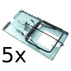 Piège à Rat 17x7 cm - Acier - Efficace et Durable - Efficace et robuste - Beast