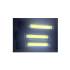 Lampe de Garage COB 2W + LED 1W 164 mm - Magnétique, 3xAAA - Éclairage Pratique et Efficace - Beast - Beast