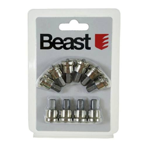 Tournevis pour Plaques de Plâtre 10x PH2 25mm - S2, Magnétique - Précision et Efficacité - Beast