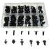 Assortiment de Clips 192 pcs - 6 Modèles, 6.3-10 mm - Fixation Sécurisée et Pratique - Beast - Beast