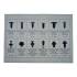 Assortiment de Clips 192 Pcs - 6 Modèles - 6.3-10 mm - Fixation Sécurisée et Pratique - Usage Professionnel - Beast