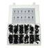 Assortiment de Clips 192 Pcs - 6 Modèles - 6.3-10 mm - Fixation Sécurisée et Pratique - Usage Professionnel - Beast