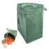 Sac de Jardin 270L D-Shape 105x56x43 cm - Idéal pour Feuilles et Herbes - Pratique et Résistant - Beast