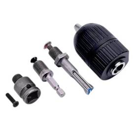 Mandrin de Perçage à Couronne Dentée 4x - SDS Pneumatic 1/2'' 2-13 mm - Précision et efficacité - Beast