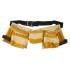 Ceinture Sacoche Porte Outils 55x20 cm - Cuir et Canvas - Pratique et Durable - Résistance et précision - Beast