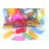Jeu de Porte-Étiquettes 100 Pcs 57x22 mm - Color Mix - Double Face - Pratique et Personnalisable - Beast