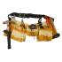 Ceinture Sacoche Porte Outils 55x20 cm - Cuir et Canvas - Pratique et Durable - Beast - Beast