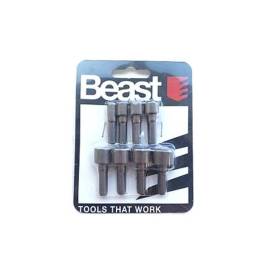 Jeu d'Embouts 8 Pcs 5-13 mm - Acier - Norme DIN - Précision et polyvalence - Beast
